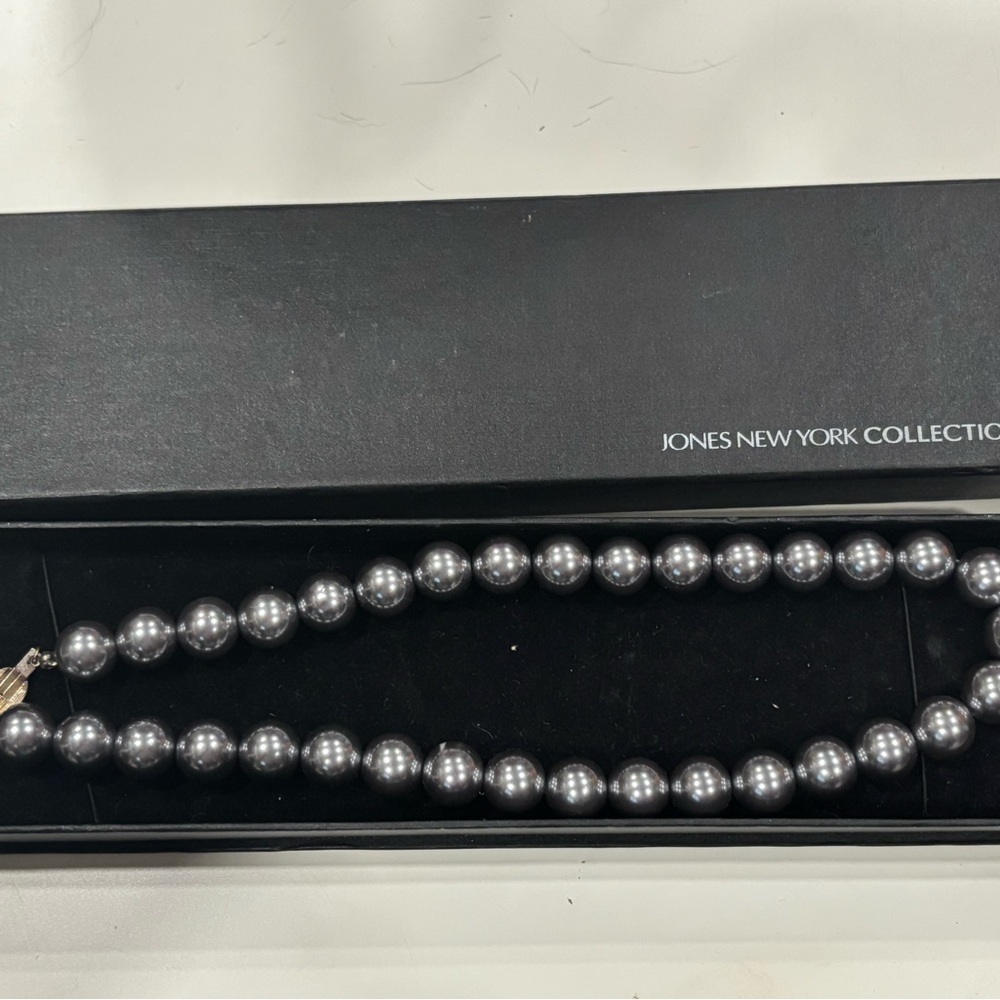 Jones New York Silver Pearl Necklace